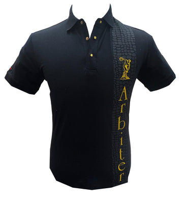 Arbiter Black And Gold Golfer